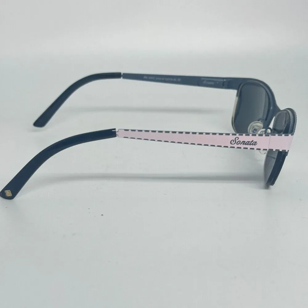 Sonata Eyeglass Frames RST4376 C1 Phoko Flex Hinge 52/17/135 Black H15708‎